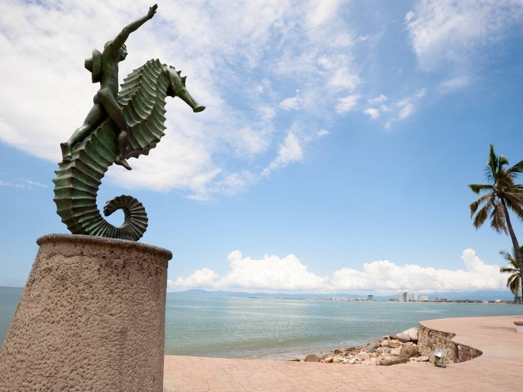 Unique things to do in Puerto Vallarta - stroll the malecon