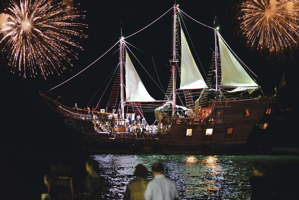 Unique things to do in Puerto Vallarta- Pirate show