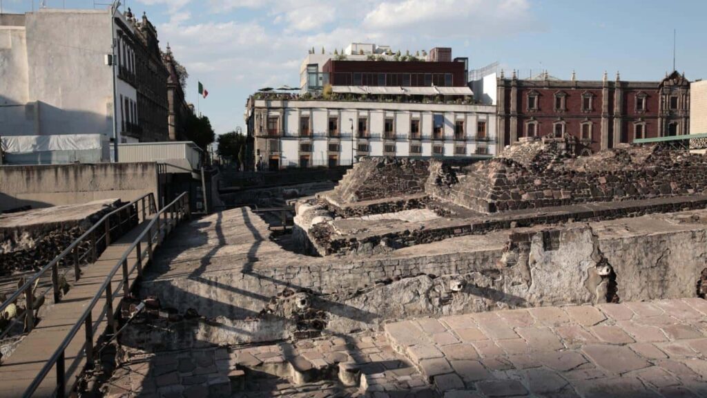 Mexico City Center Ruins - Templo Mayor